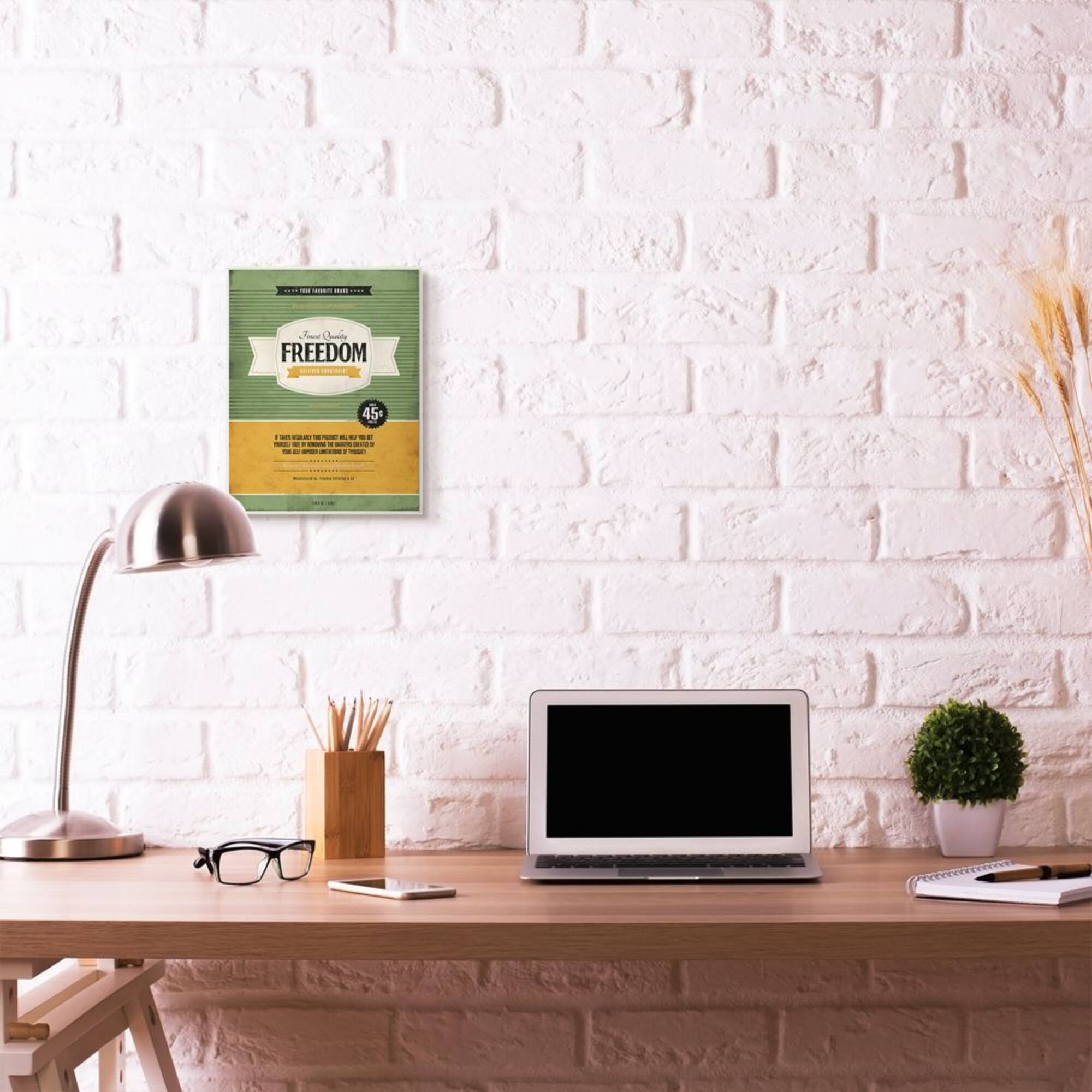 Stupell Industries Finest Quality Freedom Wall Art